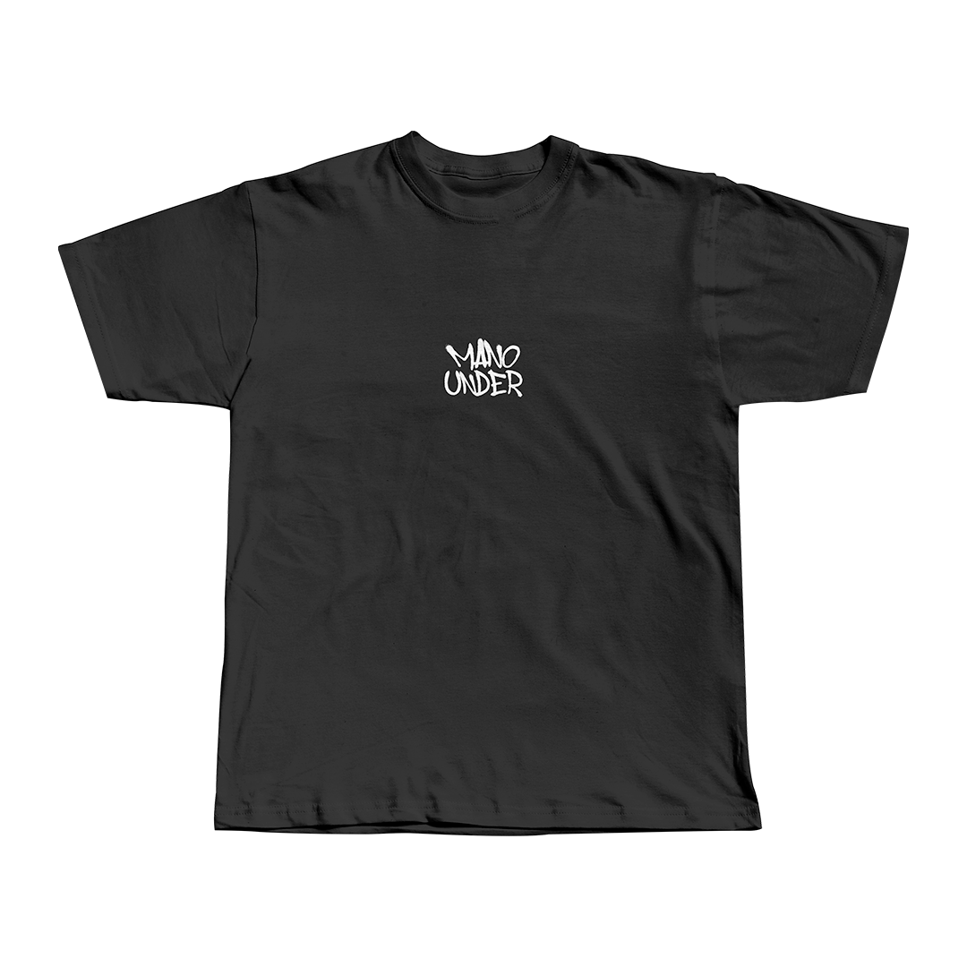 Camiseta Mano Underground Preta - Merch Oficial Jotapê